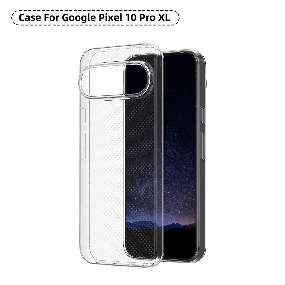 Google Pixel 10 Pro XL 透明防摔保護殼 超薄全包邊 高透抗黃變 輕量裸機手感 耐刮防指紋 適用谷歌