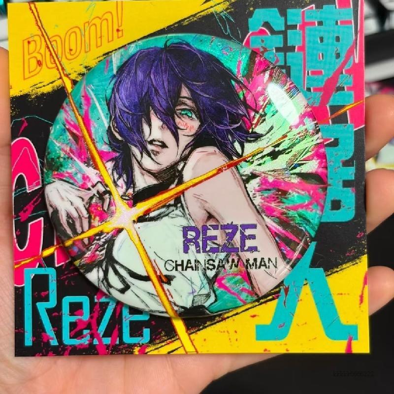 【嚴選好物】1.12 新款電鋸人蕾賽吧唧高顏值卡通揹包掛件送朋友閨蜜必備禮品解壓