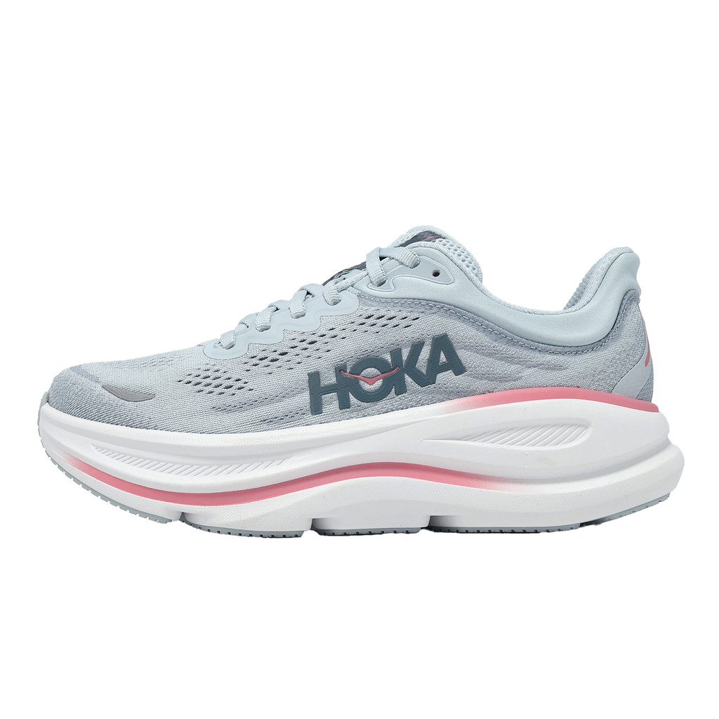 Hoka 慢跑鞋 Bondi 9 D 寬楦 女鞋 礦岩藍 晨曦藍 緩震 厚底 1162014MBLW [ACS]