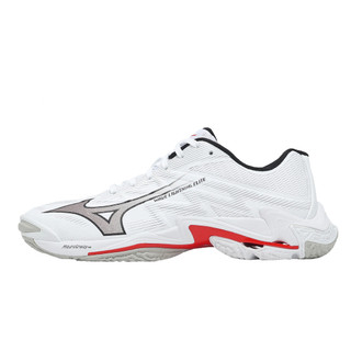 Mizuno 美津濃 排球鞋 Wave Lightning Elite 男鞋 白 黑 V1GA2600-59 [ACS]
