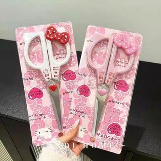 熱銷HelloKitty小剪刀可愛高顏值家用學生小型卡通手工剪子hellokitty
