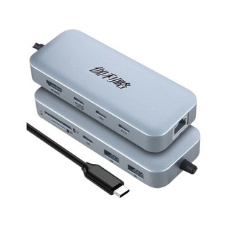 GALILEO 伽利略 U10HLR USB-C 10in1 4K60 HDMI+網絡卡+讀卡機多功能集線器