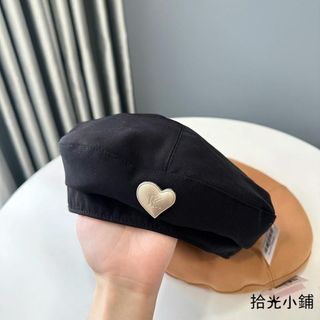 【Time Travel Shop】軟布心形貝雷帽(帶盒)