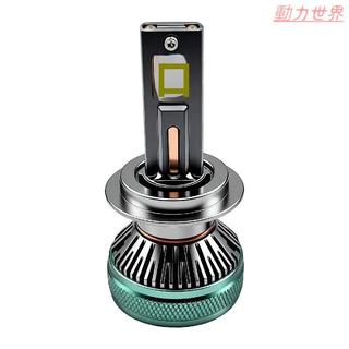 極電狐24v貨車led大燈改裝h7超亮強鐳射h1燈泡h4遠近光一體自卸車【動力世界】