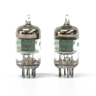 2PCS 5654W 5654 真空管閥真空電子管配對音頻管 PreAmp