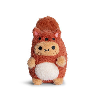 英國noodoll 迷你坐姿毛絨玩偶/ Ricespud Red Squirrel eslite誠品