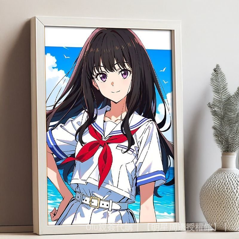 ✨免運✨井之上瀧奈 動漫週邊 井之上瀧奈動漫創意人物相框簡約精緻裝飾二次元桌麵立式擺件高級 WAMU