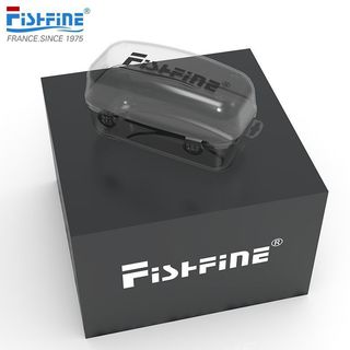 🔥臺灣出貨🔥FISHFINE安全無味透明收納保護盒男女戶外便攜防撞抗摔潛水面鏡盒