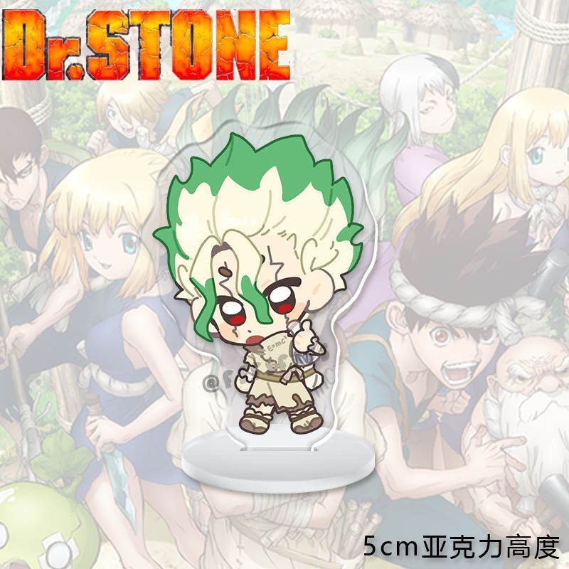 [免運]Q版新石紀Dr.STONE桌面立牌擺件石神千空淺霧幻克羅姆亞克力周邊 DF0W