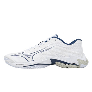 Mizuno 美津濃 排球鞋 Wave Lightning Elite 男鞋 白 藍 V1GA2600-55 [ACS]