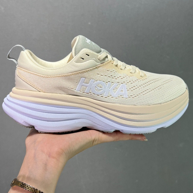 Hoka Bondi 8 男女款越野運動鞋增高鞋 1SZI