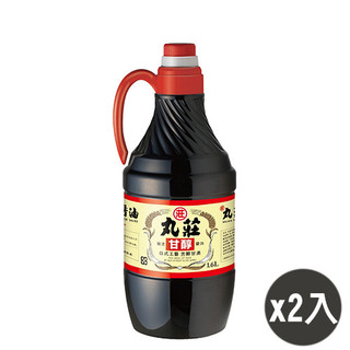 丸莊 甘醇釀造醬油(1.6L)【兩入組】【愛買】