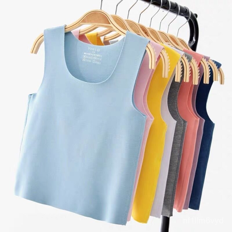 特價💯 兒童保暖背心內穿秋冬男童馬甲加絨髮熱打底內衣女童德絨吊帶 GSY6