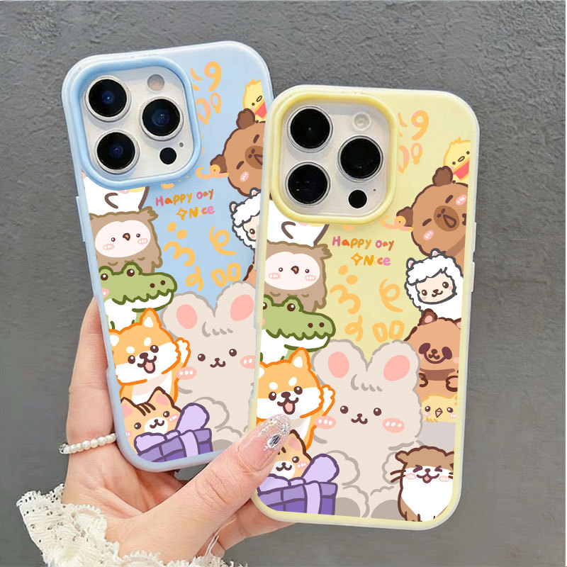 卡通溫暖治愈森林動物 谷歌 Googl PIXEL 10 Pro XL 9 8 8A 7 7A 防摔 手機殼