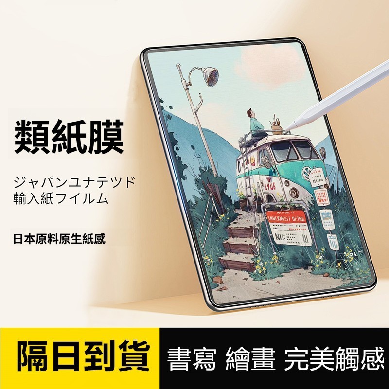 磁吸式 類紙膜 繪畫膜 適用 iPad 12 10 11 Mini Air 8 7 6 M2 M3 Pro M5 11吋
