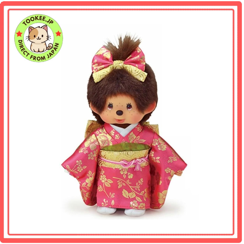 Sekiguchi（セキグチ） 振袖蒙奇奇 女孩 205004 H20×W15×D6cm[Direct from Jap