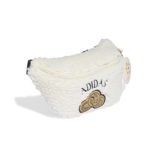 Adidas 愛迪達 Waistbag II3397 腰包 米 毛絨 聯名款 輕便小包