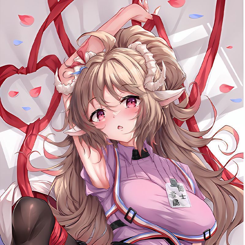 【現🧡貨】【潮玩店】明日方舟艾雅法拉二次元靠枕等身抱枕