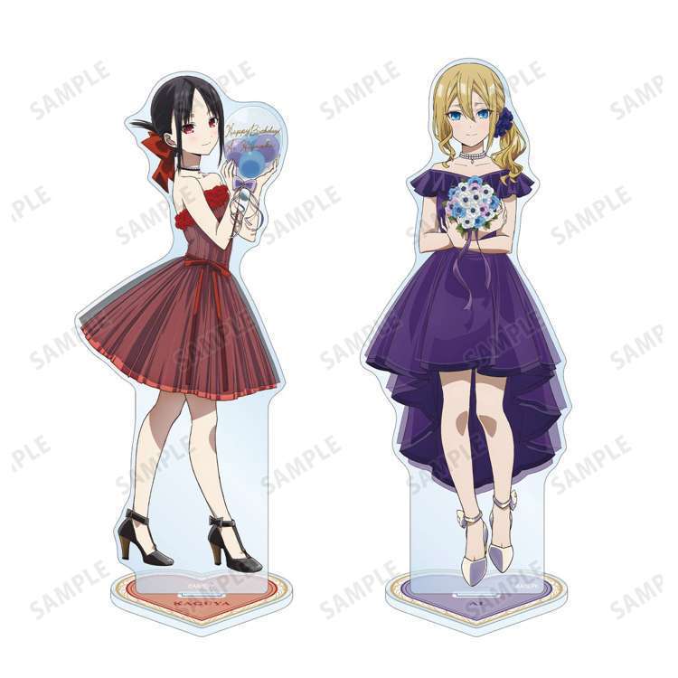 現🍄貨 輝夜大小姐想讓我告白周邊四宮輝夜早阪愛亞克力立牌