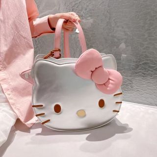 🍑桃喜喜🍑helloKitty書包甜美可愛少女心雙肩包初高中學生大容量揹包通勤包