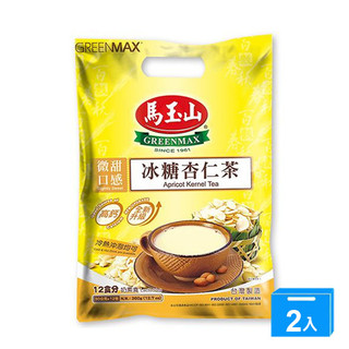 馬玉山冰糖杏仁茶30G*12【兩入組】【愛買】