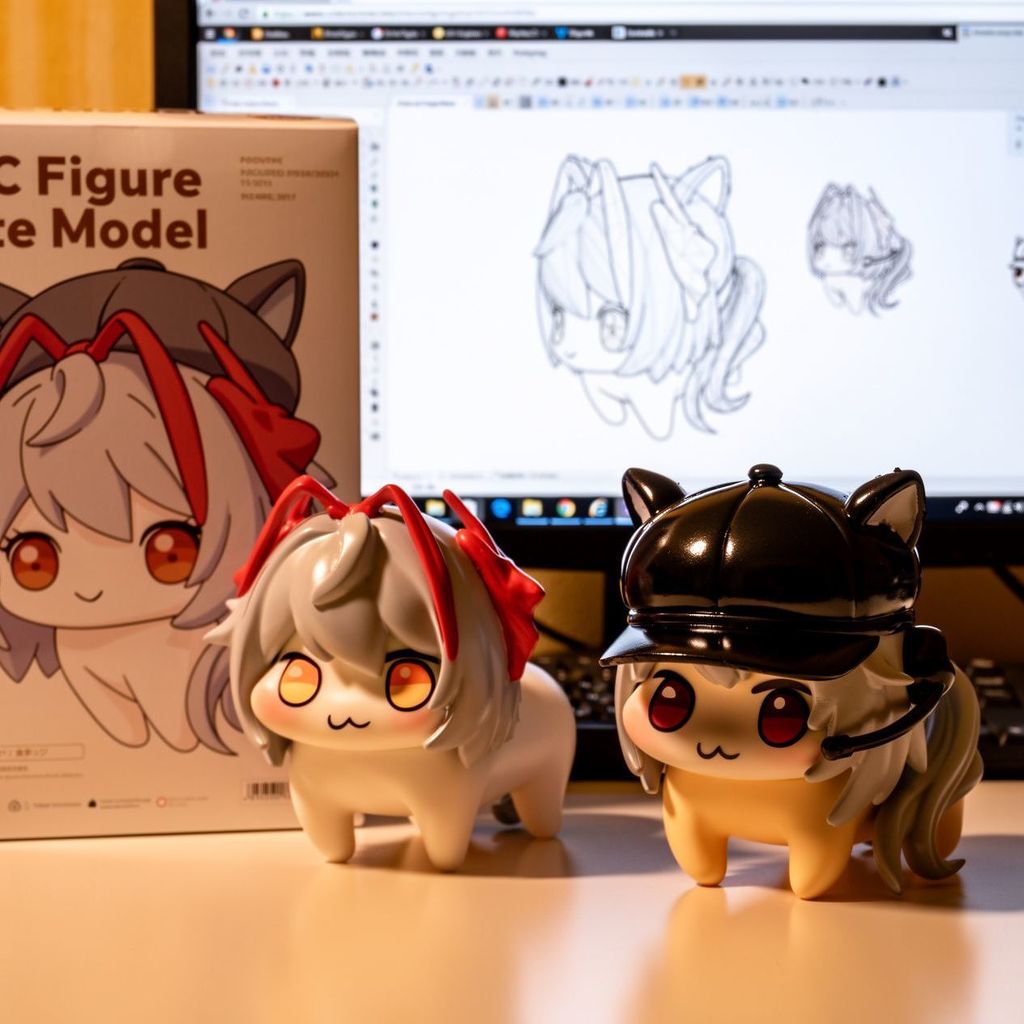 小雯doro麥蟑螂露娜doroq版手辦玩具公仔麥小鼠鼠禮物麥小doro生日禮物 禮物