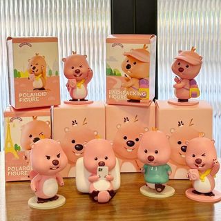 台灣熱賣✨Loopy露比盲盒周邊三代四代公仔手辦揹包相機可愛生日禮物女整套