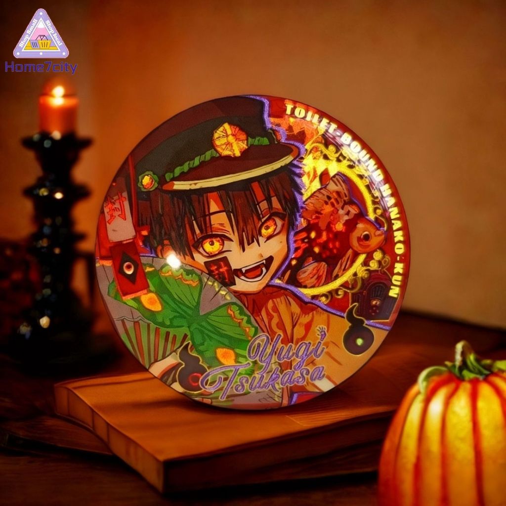 現款免運🔥地縛少年花子君周邊 地縛少年花子君金魚款系列周邊花子君柚木司自制反光吧唧收藏禮物 動漫周邊 交換禮物 HO