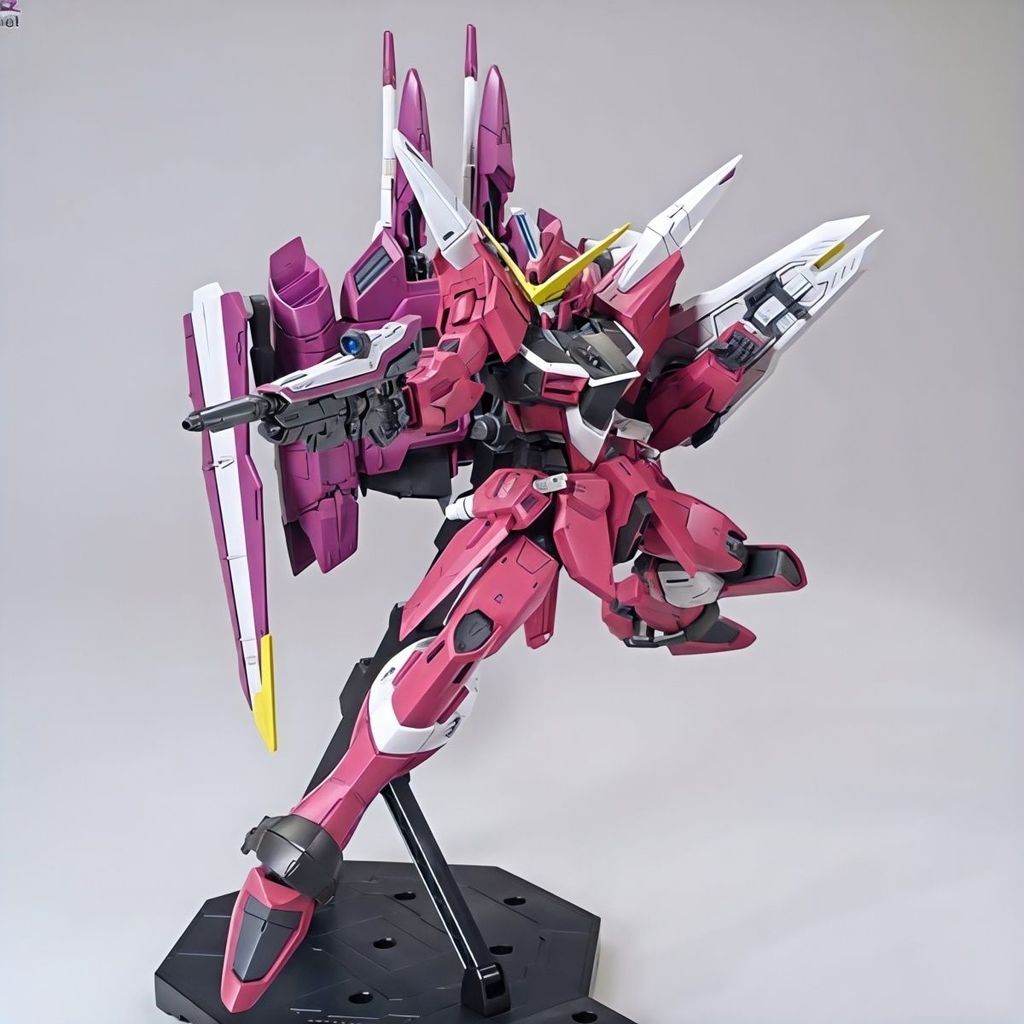 [動漫收藏-免運出貨]澄順新品MG 1/100 模型SEED 阿斯蘭 Justice Gundam 正義2.0高達居家