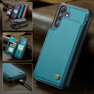 CaseMe 皮革手機殼 三星 S26 Ultra S25 FE S24 Plus S23 S22+ 翻蓋皮套 磁吸錢包