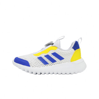 adidas 童鞋 ActiveFlex BOA 3.0 K 中童 白 藍黃 魔鬼氈 運動鞋 [ACS] ID3376