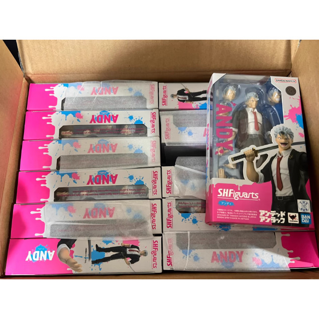萬代 Bandai SHF Undead Unluck Negator Andy,第九座,關節圖