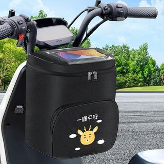 電動機車前置防水掛袋 車頭置物收納包 安全帽雨衣收納袋 通用多車型機車掛袋 輕盈耐用安裝簡易 騎行隨身收納配件 台灣出貨