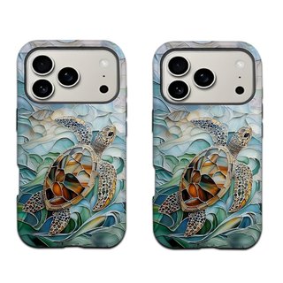 臺灣出貨 玳瑁龜 磁吸菲林二閤一殼 蘋果17 16 15Plus iPhone14 13 12Promax 11手機殼
