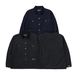 Neighborhood Ox Coverall 夾克外套 黑/藍 261AQNH-JKM01【SPLY】