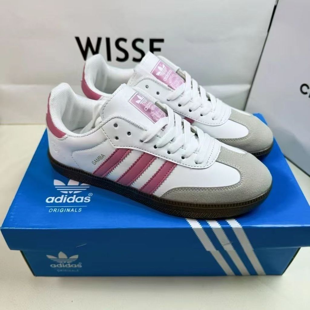 adidas SAMBA OG 德訓鞋 複古校園情侶百搭鞋 休閒闆鞋 桑巴三葉草 情侶款 男鞋 女鞋 平底鞋 運動鞋