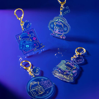 TOYZEROPLUS罐頭豬LuLu Lu家小館店員Lu日常壓克力掛件盲盒/ 單入隨機 eslite誠品