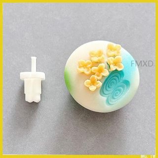 YL和果子唐果子工具桂花立體刻模翻糖軟陶壓模茶果子模具