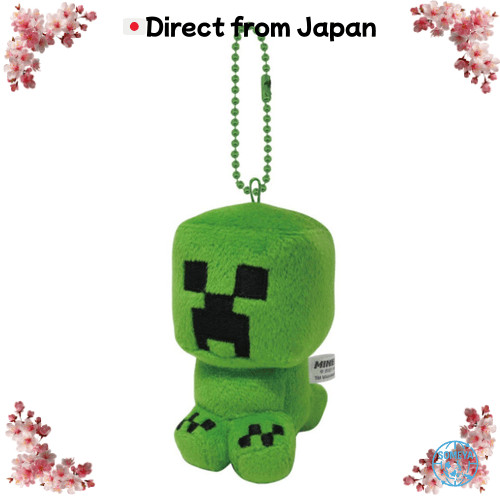 [日本直送]凯公司 Minecraft 球链吉祥物 クリーパー H8.5×W5×D6cm MCT-BM-CP數量有限！