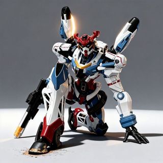 【現發】夸克斯機甲戰士國產ko高達1/144HG 高達手辦拼裝模型