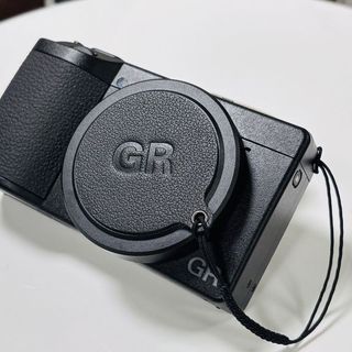 🔥 適用理光GR4鏡頭蓋鋁合金黑色保護配件防塵GR金屬蓋