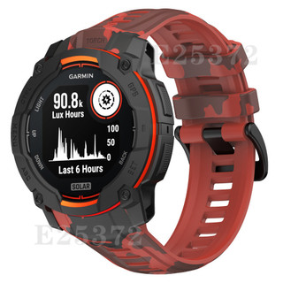 佳明Garmin instinct3 45mm 50mm 迷彩錶帶 本能3 Amoled solar 運動錶帶 矽膠錶帶