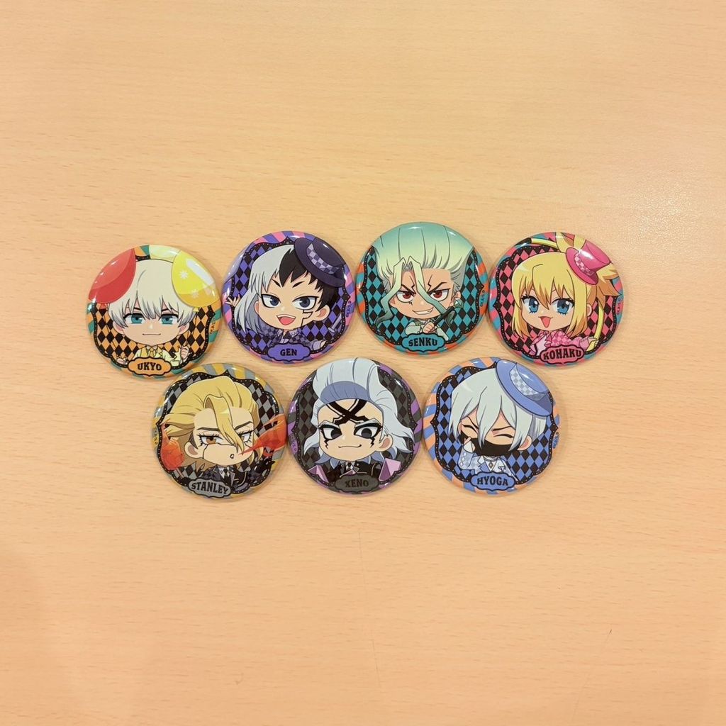 【今日特價 限時下殺 24H🔥】石紀元 馬戲團限定Cafe咖啡廳 吧唧徽章 亞克力磚 特典卡千空日谷jtyj