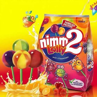 ✨新品特惠 德國二寶Nimm2維生素棒棒糖水果味兒童零食網紅爆款