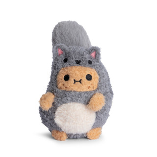英國noodoll 迷你坐姿毛絨玩偶/ Ricespud Grey Squirrel eslite誠品