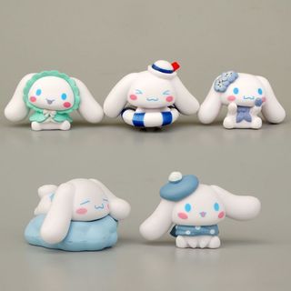 臺灣現/🎀擺件 桌面可愛擺件 迷你擺件泳圈大耳狗玉桂狗系列立體手辦玩偶蛋糕車載桌面裝飾品擺件非盲盒