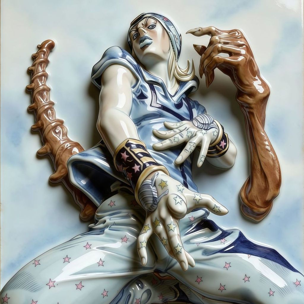 喬尼創意周邊🔥JO廚狂喜💥JOJO的奇妙冒險周邊 JOJO7周邊 JOJO的奇妙冒險手辦 陶瓷吧唧 收藏品 創意周邊