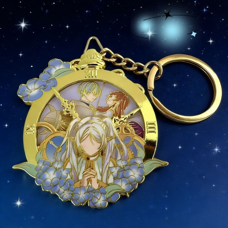 新品✨葬送的芙莉蓮 動漫吊飾 鑰匙圈 欣梅爾 修塔爾克 費倫 艾冉 海塔 贊恩葬送的芙莉蓮動漫周邊二次元可旋轉鑰匙扣掛件