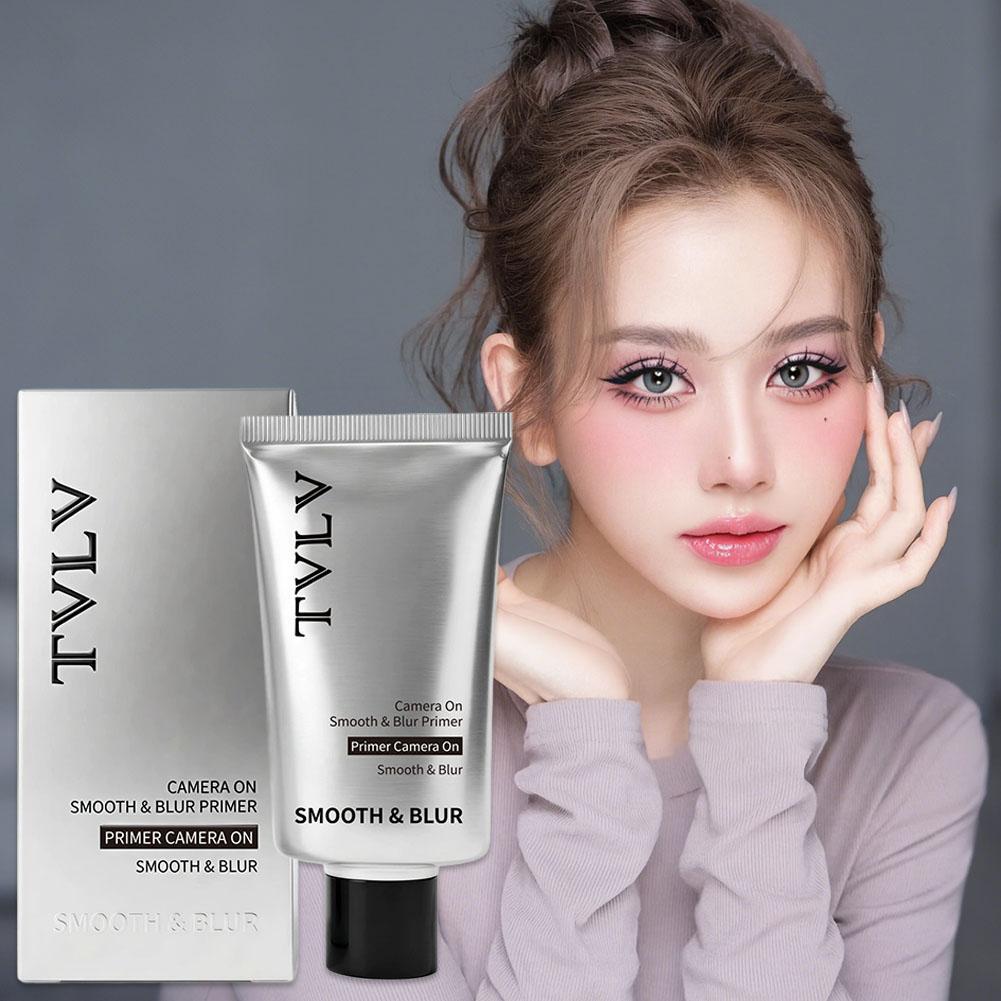 Smooth Blur Primer Smooth 無孔保濕面部底妝底漆化妝品