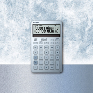 CASIO曜石計算機/ 12位元/ 冰霜藍/ JW-200DQ-BU eslite誠品